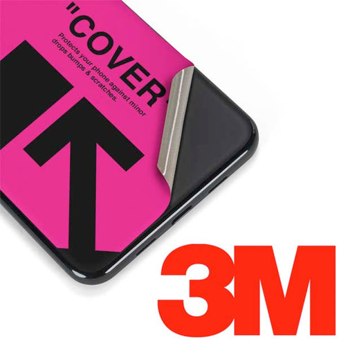 Black and Pink Arrows Google Pixel 3a Skin